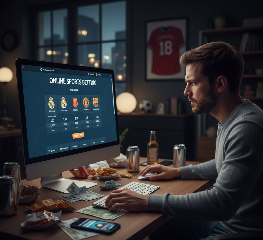 Dari Kemenangan Pertama hingga Lubang Hutang Menganga: Kisah Nyata Tragedi Judi Bola Online